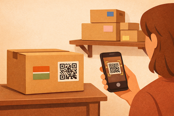 Comment créer une boîte, la taguer et imprimer un QR code dans SmartBox